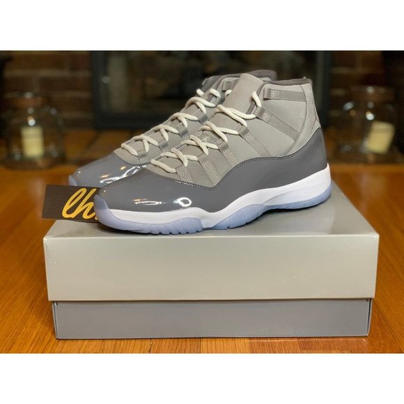 Sz 13 Air Jordan Retro 11 "Cool Grey" - Picture 2 of 7